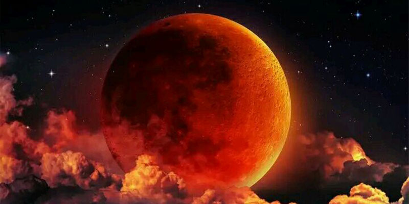 هل أحداث سوريا هي انعكاس لخسوف القمر الدموي