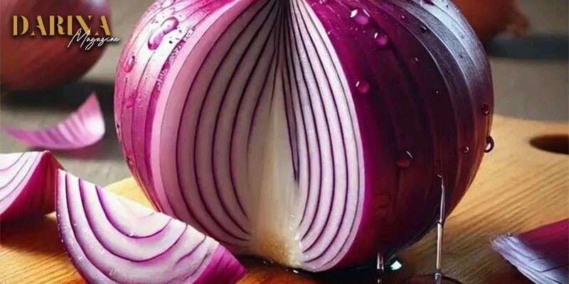 البصل الأحمر وتكيس المبايض