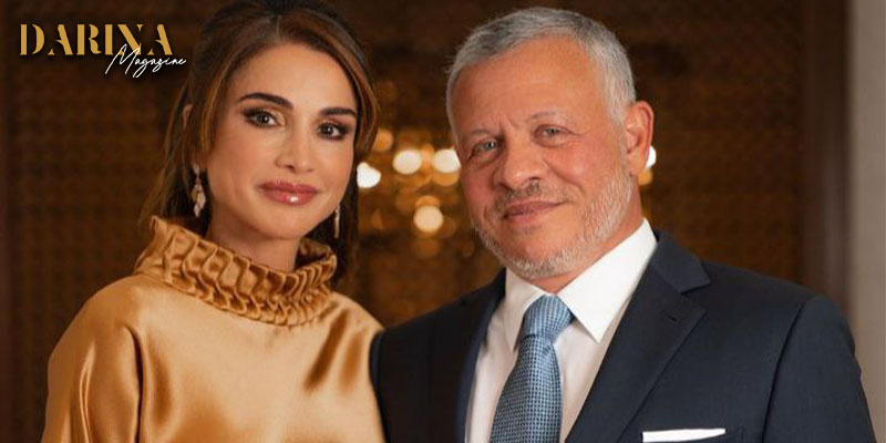الملكة رانيا والملك عبد الله الثاني يحتفلان بعيد زواجهما